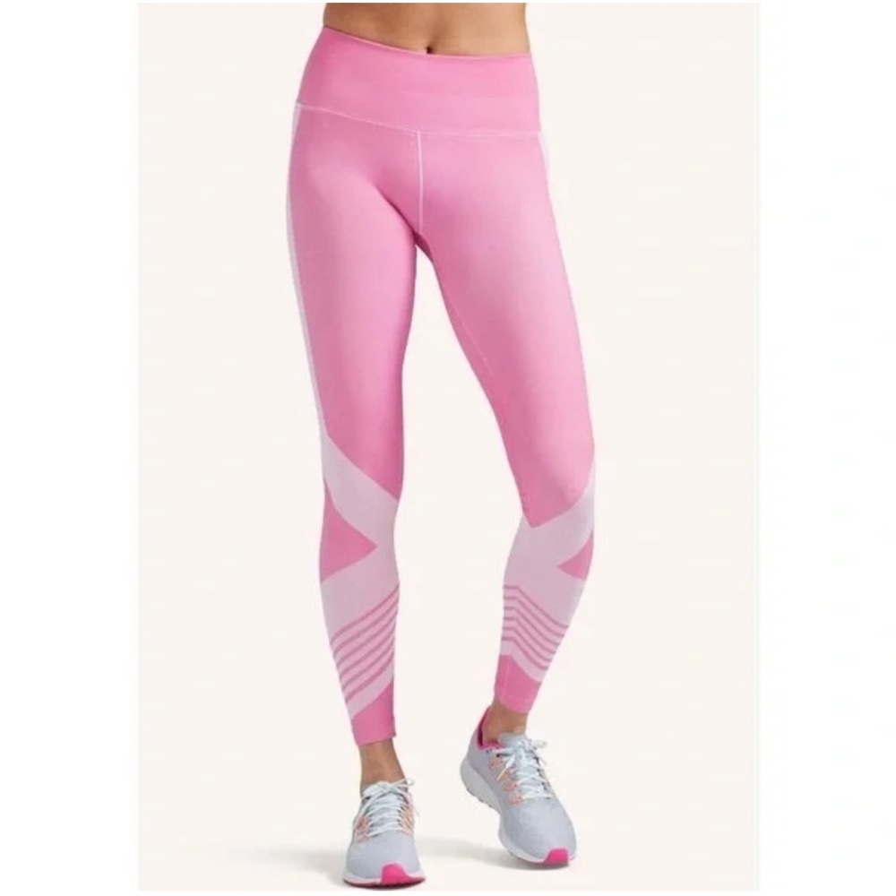 Peloton Pink Seamless Athletic Leggings